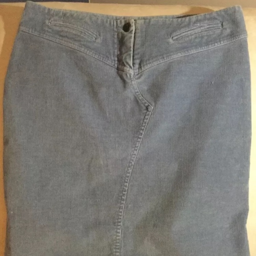 GUESS blue cotton strech pencil skirt size 29